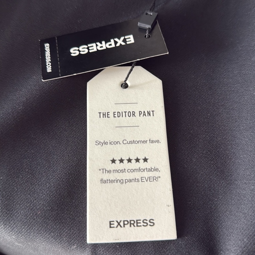 Express Editor Straight Super High Rise Size 4R - Picture 4 of 6